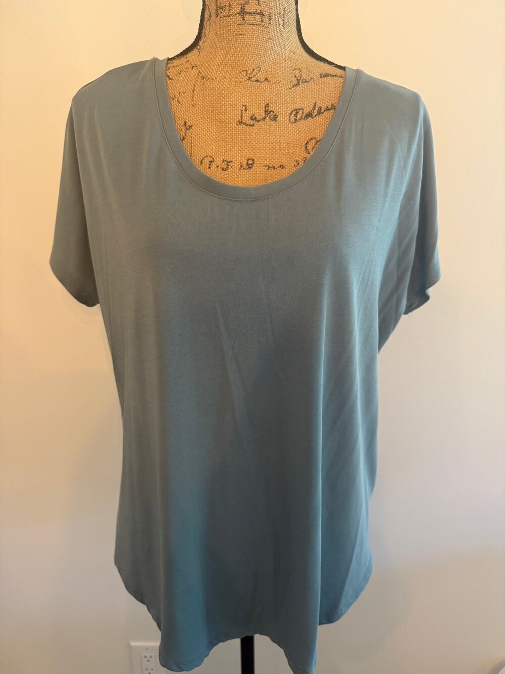 Mudd Blue Blouse Very Soft Size Large